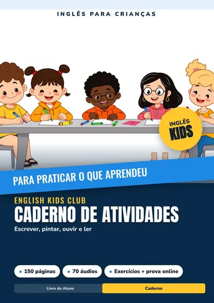 Capa English Kids Club Caderno