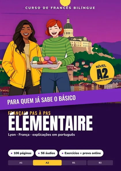 Capa Français Pas à Pas A2